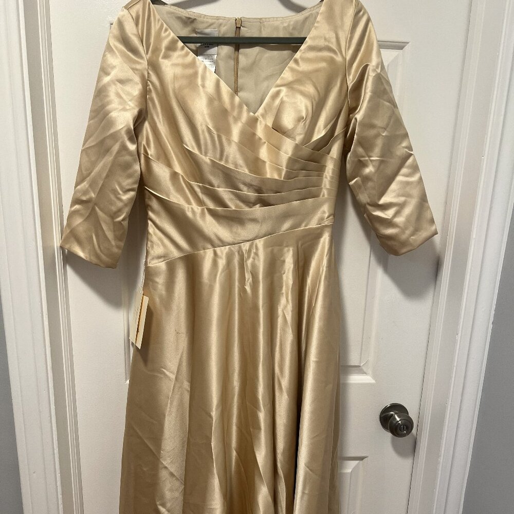 NWT - Lan Ting Bride - Size 10 - Champagne Color